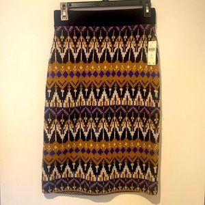 NWT boho knitted skirt from Anthropologie